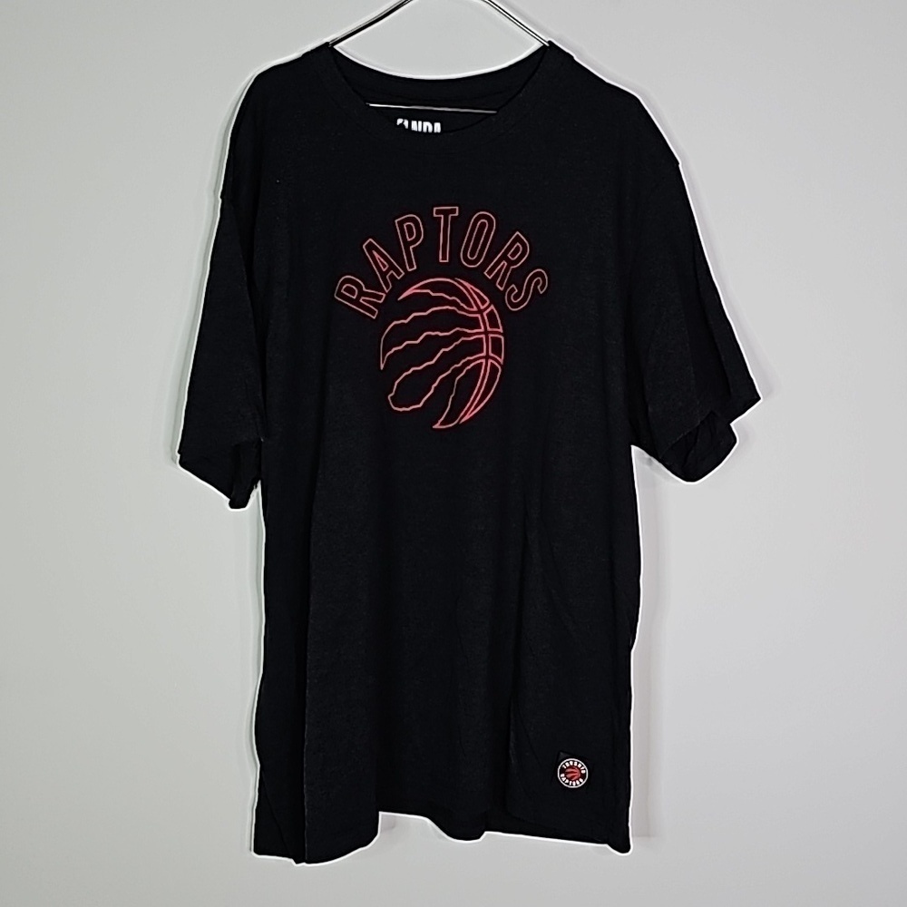 NBA Toronto Raptors black XXL short sleeve shirt